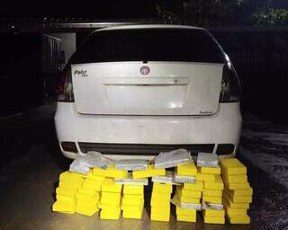 Cocaína avaliada em R$ 4,7 milhões é apreendida em carro no Jardim Noroeste Cocaína avaliada em R$ 4,7 milhões é apreendida em carro no Jardim Noroeste
