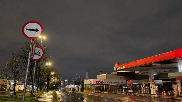 Segunda-feira ser&aacute; marcada por frio, chuva e vento forte no Mato Grosso do Sul