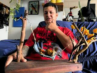 Foi com os hippies que Aldo aprendeu a transformar sua arte