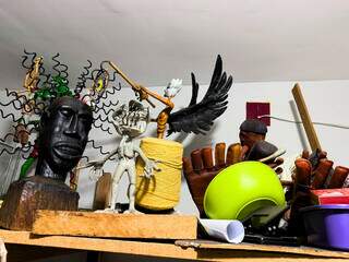 Foi com os hippies que Aldo aprendeu a transformar sua arte