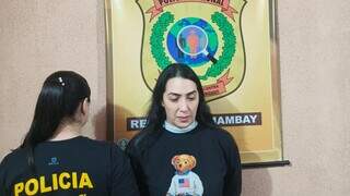 Alvo de operação, sobrinha de ex-deputado paraguaio se entrega à polícia Alvo de operação, sobrinha de ex-deputado paraguaio se entrega à polícia