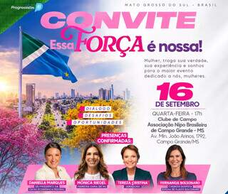 Sem esposa de Flávio Bolsonaro, mulheres se reúnem para discutir política em MS Sem esposa de Flávio Bolsonaro, mulheres se reúnem para discutir política em MS