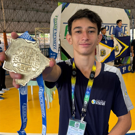 No Col&eacute;gio Status, o esporte ensina para al&eacute;m do placar