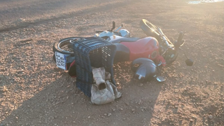 Motociclista de 69 anos morre ap&oacute;s ser atingido por caminh&atilde;o na BR-376