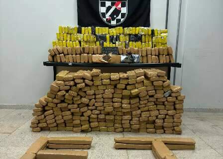 Homem preso com meia tonelada de maconha na Afonso Pena levava droga para TO