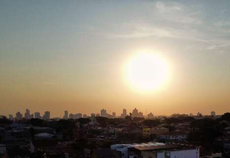 MS ter&aacute; calor de 41&deg;C antes de frente fria trazer temporais e granizo