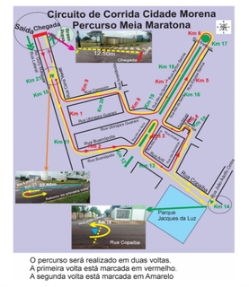 Meia-maratona terá largada antes do amanhecer e percurso em duas voltas Meia-maratona terá largada antes do amanhecer e percurso em duas voltas