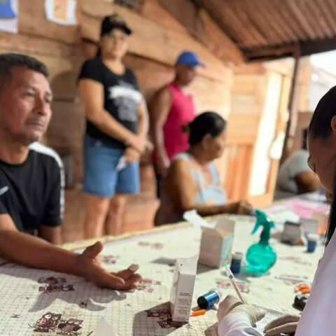 A&ccedil;&atilde;o comunit&aacute;ria oferece servi&ccedil;os de sa&uacute;de gratuitos no Jardim Centro-Oeste