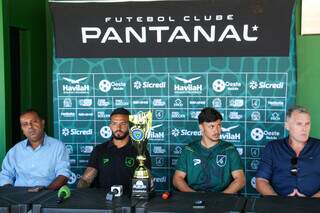 Após título sub-20, Pantanal aproveita garotada da base no elenco profissional Após título sub-20, Pantanal aproveita garotada da base no elenco profissional