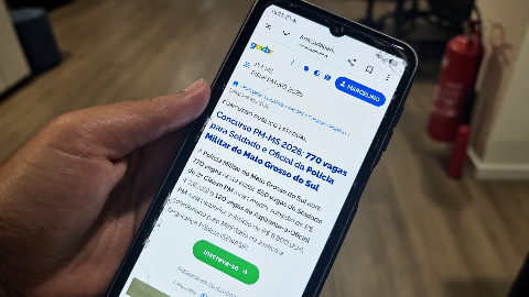 Falso concurso da Pol&iacute;cia Militar de MS &eacute; usado para cobrar taxas de candidatos