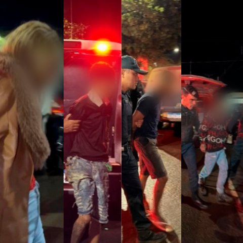 Quatro s&atilde;o presos suspeitos de executar duas mulheres e um homem em casa 
