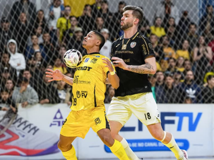 Time de MS perde em casa e fica fora da final da Copa de Futsal
