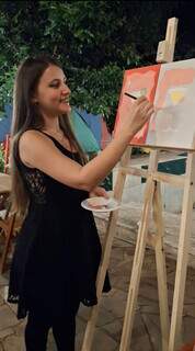 Luana faz encontro em que a arte vira hobby, memória e até negócio Luana faz encontro em que a arte vira hobby, memória e até negócio