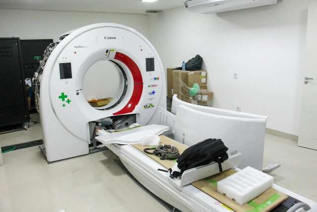 Novo tom&oacute;grafo pode dobrar exames no Hospital Alfredo Abr&atilde;o