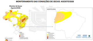 Seca ganhou for&ccedil;a no Pantanal em agosto, aponta boletim do Cemtec