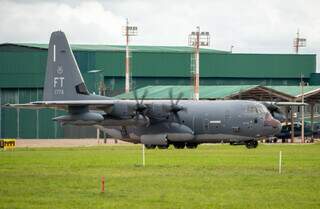 Avião ligado à captura de Maduro pousa na Base Aérea de Campo Grande Avião ligado à captura de Maduro pousa na Base Aérea de Campo Grande
