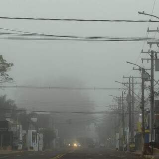 Nevoeiro encobre Maracaju e MS registra mínima de 12°C nesta manhã Nevoeiro encobre Maracaju e MS registra mínima de 12°C nesta manhã