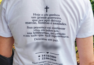"Não tinha motivo para isso", diz irmão de menino morto durante brincadeira "Não tinha motivo para isso", diz irmão de menino morto durante brincadeira