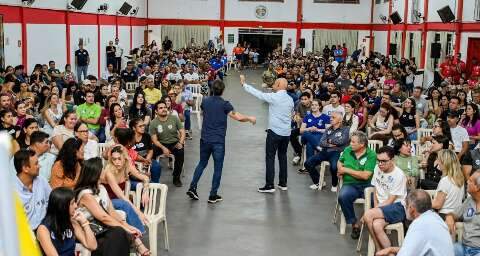 Paulo Duarte faz ato em Campo Grande e leva chapa de Riedel &agrave; reta final