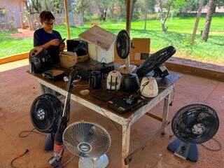 Escoteiros recolhem eletrônicos sem uso neste sábado em Campo Grande Escoteiros recolhem eletrônicos sem uso neste sábado em Campo Grande