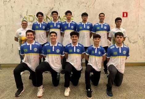 Sele&ccedil;&atilde;o de MS embarca para disputar Brasileiro Sub-18 de V&ocirc;lei no RJ