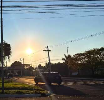 Sob onda de calor, domingo ter&aacute; temperaturas acima dos 40&deg;C em MS