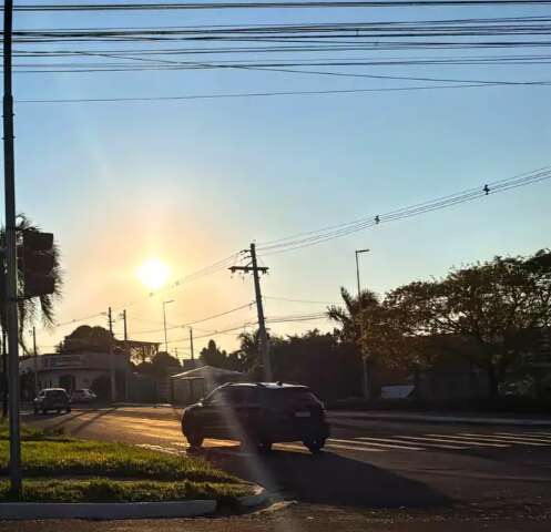 Sob onda de calor, domingo ter&aacute; temperaturas acima dos 40&deg;C em MS