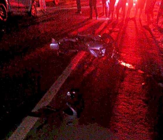 Motociclista morre ao bater de frente com caminhonete na BR-376
