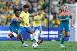 Após empate no 1° amistoso, Brasil volta a enfrentar Austrália daqui a pouco Após empate no 1° amistoso, Brasil volta a enfrentar Austrália daqui a pouco
