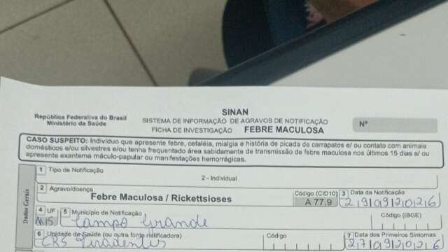 Crian&ccedil;a de 2 anos com suspeita de febre maculosa aguarda vaga em hospital 