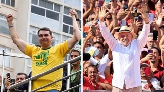 Em MS, Fl&aacute;vio Bolsonaro tem 51% dos votos v&aacute;lidos e Lula alcan&ccedil;a 33,1%
