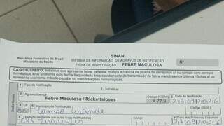 Criança de 2 anos com suspeita de febre maculosa aguarda vaga em hospital Criança de 2 anos com suspeita de febre maculosa aguarda vaga em hospital