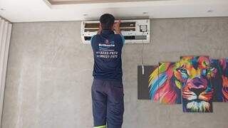 Est&aacute; passando calor porque quer: ar-condicionado sai por 10x de R$ 326