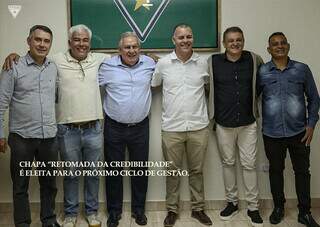Presidente da federação de futebol é reeleito e comandará a FFMS até 2031 Presidente da federação de futebol é reeleito e comandará a FFMS até 2031