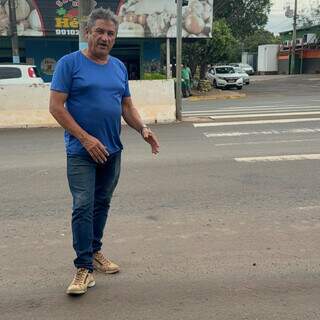 Ondulação no asfalto derruba pedestres e motociclistas na Euler Ondulação no asfalto derruba pedestres e motociclistas na Euler