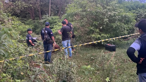 Corpo de homem &eacute; achado com marcas de tiro em mata na fronteira