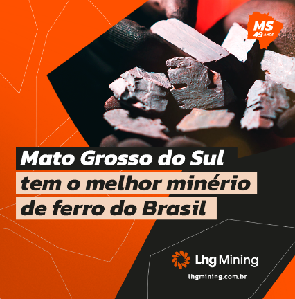 MS ganha escala e relev&acirc;ncia na produ&ccedil;&atilde;o de min&eacute;rio de ferro do Brasil