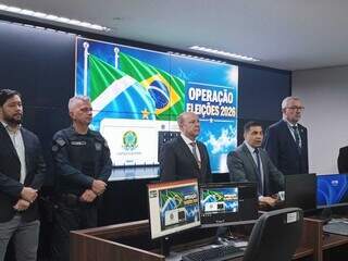 Seguran&ccedil;a monitora santinhos, compra de votos e boca de urna em MS