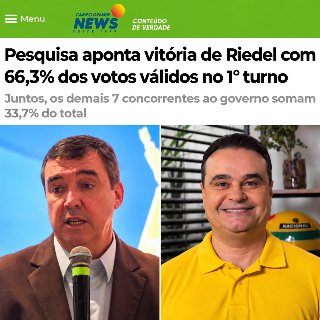 Pesquisa do Campo Grande News foi a que mais acertou a elei&ccedil;&atilde;o em MS