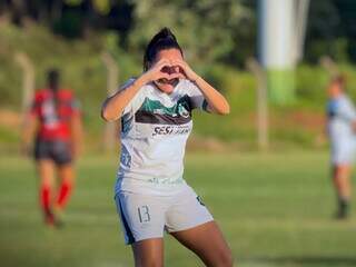 Pantanal e Taveirópolis vencem 1º duelo das semifinais do Estadual Feminino Pantanal e Taveirópolis vencem 1º duelo das semifinais do Estadual Feminino