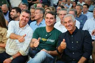 Grupo da direita tem reunião com Flávio, com foco nos indecisos no 2° turno Grupo da direita tem reunião com Flávio, com foco nos indecisos no 2° turno
