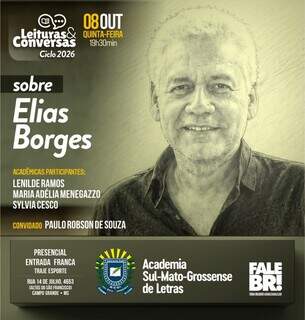 Academia realiza clube de leitura com obra de Elias Borges