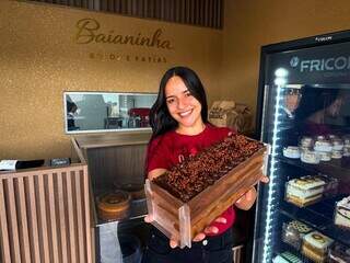 Tem gente atravessando a cidade s&oacute; para provar as fatias da Baianinha