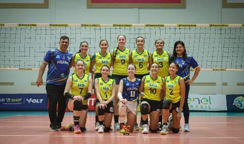 Sele&ccedil;&atilde;o de MS avan&ccedil;a &agrave;s quartas de final do Brasileiro Feminino Sub-18 de v&ocirc;lei