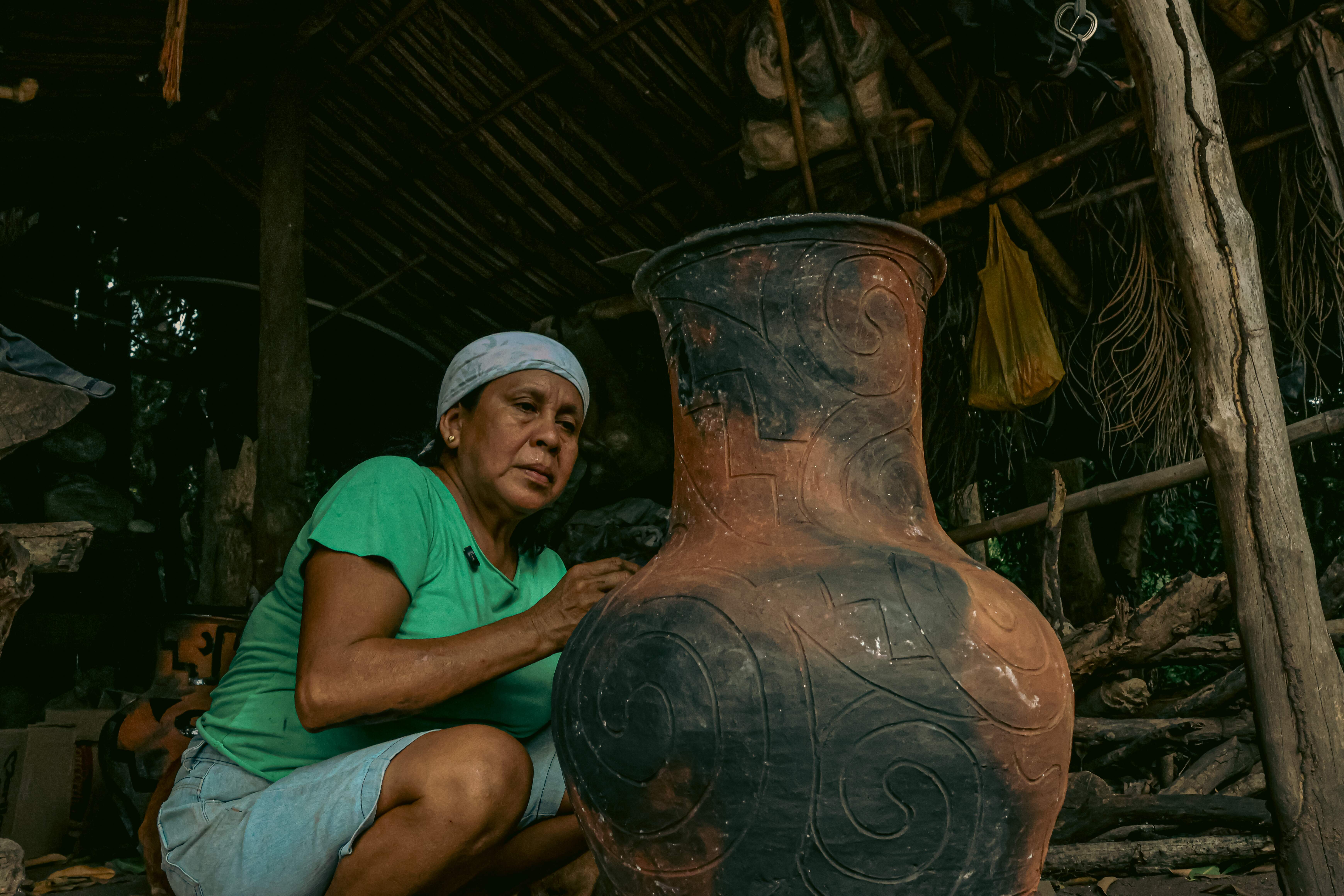 Encontro reúne artistas Kadiwéu, Macuxi e Wai Wai em Mato Grosso do Sul