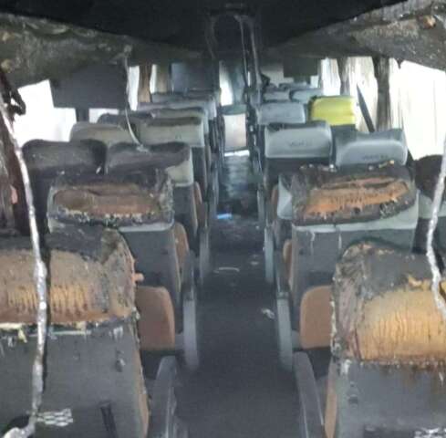 Carpinteiro &eacute; preso suspeito de colocar fogo em &ocirc;nibus ap&oacute;s briga com esposa