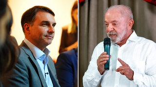 Datafolha mostra Flávio com 49% e Lula com 45% dos votos válidos no 2º turno Datafolha mostra Flávio com 49% e Lula com 45% dos votos válidos no 2º turno