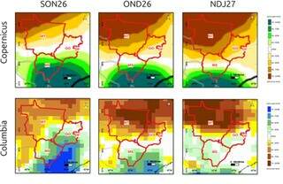 El Ni&ntilde;o coloca safra de MS em alerta por excesso de chuva e calor