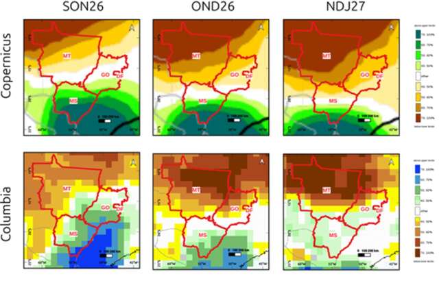 El Ni&ntilde;o coloca safra de MS em alerta por excesso de chuva e calor