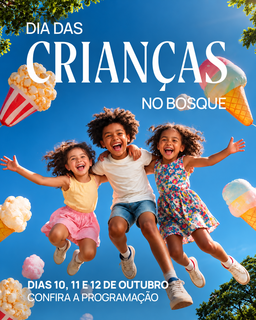 Dia das Crian&ccedil;as ter&aacute; teatro e divers&atilde;o no Bosque dos Ip&ecirc;s
